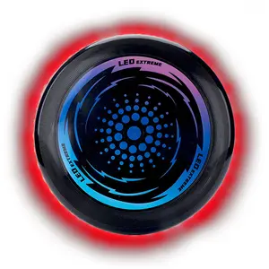 OEM Ultimate Frisbeed OEM Factory Custom Brilla en la oscuridad Frisbeed 360 LEDs frisbeed-disco volador extremadamente brillante