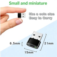 Mouse Jiggler Undetectable Mouse Mover Device USB Port Adapter Mouse Wiggler