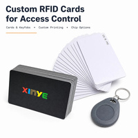 Kartu RFID Pintar Kosong ISO14443A HF 13.56MHZ Classic 1K 4K S70 S50 untuk Integrator Kontrol Akses