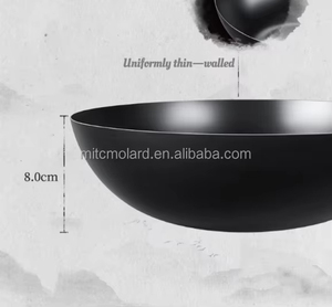 ชุดหม้อเหล็กหล่อ ทนทาน ไม่ติดกระทะ ด้ามจับไม้ เป็นมิตรกับสิ่งแวดล้อม ผิวขัดเงา ขนาด 30 ซม. ความจุ 20 ลิตร ใช้ได้กับเตาแก๊สและเตาแม่เหล็กไฟฟ้า - Product Image 3