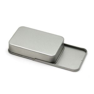 Miễn Phí Mẫu Trẻ Em Chịu Mài Mòn Bao Bì Tin Với Trượt Nắp Tùy Chỉnh In Chất Lượng Cao Nhỏ Hình Chữ Nhật Kim Loại Hộp Thiếc - Product Image 3