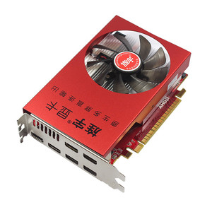 Carte graphique RX360 4 Go, 6 sorties d'affichage multi-écrans, GPU pour PC de bureau, idéale pour l'industrie des services financiers, compatible avec plusieurs écrans indépendants - Product Image 1