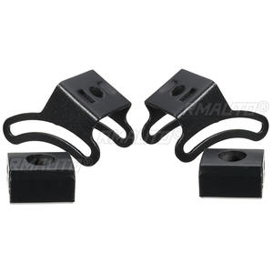 Par de Soportes Metálicos Deslizantes para Barra de Luces LED Antiniebla de Coche, Base de Montaje para Barra de Luces de Trabajo - Product Image 2