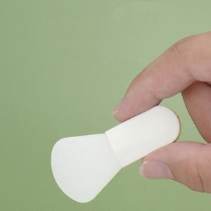 Mini Soft Silicone Face Mask Brush Short Handle Facial Clay Mask <b>Applicator</b> - Product Image 2