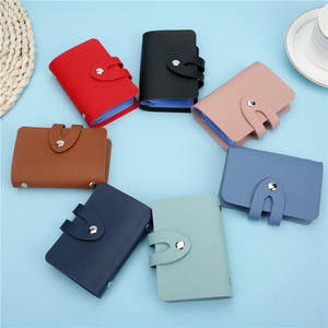 Tarjetero impreso con logotipo personalizado al por mayor, regalo promocional de empresa para bancos y compañías de seguros que dan la bienvenida a los clientes - Product Image 1