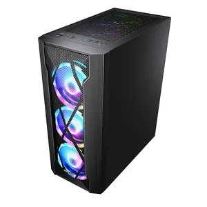 高品质最受欢迎的动力火车雷霆龙设计师电脑机箱RGB PC机箱游戏