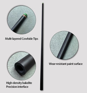 Tacos de Billar Profesionales con Junta Radial de 12.5mm, Tecnología Negra, Taco de Billar para Bares - Product Image 6