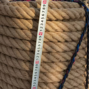 <span class=keywords><strong>Corde</strong></span> <span class=keywords><strong>en</strong></span> jute naturelle de <span class=keywords><strong>30</strong></span> <span class=keywords><strong>mm</strong></span>, haute résistance, intérieure/extérieure, bricolage, <span class=keywords><strong>corde</strong></span> épaisse torsadée, 100 m, décoration intérieure, artisanat, emballage nautique <span class=keywords><strong>en</strong></span> jute - Product Image 6