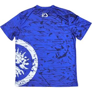 2025 Maßgeschneidertes Gestricktes Wrestling-Set für Herren T-Shirts+Shorts Vollsublimation 2-teiliges Set International - Product Image 4