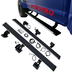 KSCPRO Accessories Retract Power Running Boards Electric Side Step for Ford F150/F-250/F-350 Super Duty
