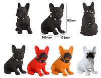 Vente chaude sans fil Portable bouledogue français haut-parleur 3 modèles Mini stéréo petit USB Audio dessin animé sans fil Bluetooth haut-parleur
