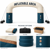 Arche gonflable d'extérieur pour publicité, arche gonflable de départ/arrivée pour événements et festivals