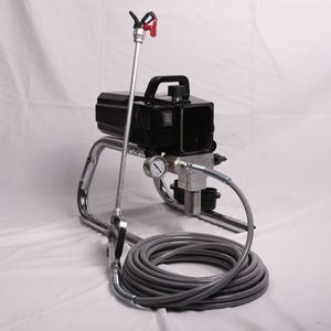 Pistola pulverizadora de pintura eléctrica sin aire de alta presión de 1500W, modelo 450, 220V, con caja de engranajes de acero, 1 año de garantía para la batería - Product Image 5