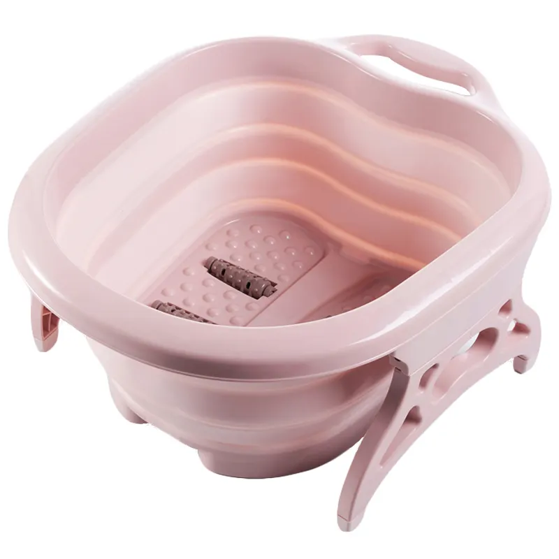 Reusable Plastic Water Bucket Environmental Foot Massage Soaking Pails