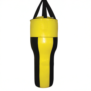 New High Quality Sport <b>Boxing</b> Leather Punching Bag Sand Filling Martial Arts Kick Training Heavy Duty Customized Design Quick - Product Image 1