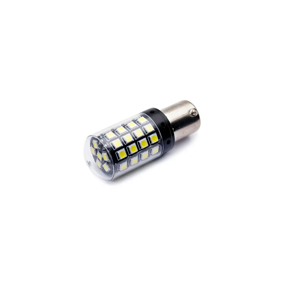 לבן ענבר אדום 3030 איתות אור רכב קנבוס led P21W 4014 144led ללא היפר פלאש ba15s 1156 1157 T25 T20 led 3030 54smd