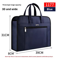 Porte-documents d'affaires personnalisé, sac à main rigide pour documents, unisexe, Oxford, imperméable, sac à main de bureau, grande capacité, réunion