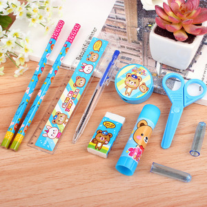 Set Creativo de Papelería de Plástico y Madera a Precio de Fábrica con Lápiz y Bolígrafo para Niños con Caja de Regalo para Actividades de Escuela <span class=keywords><strong>Primaria</strong></span> - Product Image 5