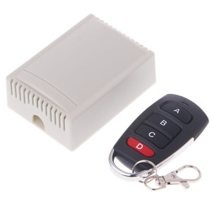 Dc12v 4 kênh phổ điều khiển từ xa chuyển đổi 12 Volt điều khiển từ xa <span class=keywords><strong>on</strong></span> <span class=keywords><strong>off</strong></span> chuyển đổi với 10A relay cửa nhà để xe điều khiển động cơ - Product Image 1