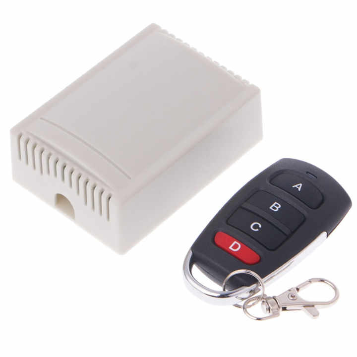 DC12V 4 Channel Universal Remote Control Switch 12 Volt Remote Control ...