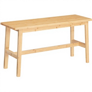 Banc <span class=keywords><strong>de</strong></span> <span class=keywords><strong>salle</strong></span> à manger en bambou naturel, facile à assembler, robuste et stable, meubles <span class=keywords><strong>de</strong></span> <span class=keywords><strong>cuisine</strong></span> et <span class=keywords><strong>de</strong></span> salon, banc <span class=keywords><strong>de</strong></span> table <span class=keywords><strong>de</strong></span> ferme - Product Image 1