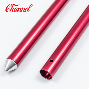 7075 T6 Aluminium Alloy Tube Anodized Telescoping <strong>Tent</strong> <strong>Poles</strong> with Welding &amp; Bending Services - Product Image 3