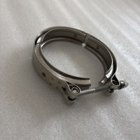 Abrazadera de Banda en V para Escape de Turbocompresor de Motor Diésel 102408 para K19 KTA19 K38 KTA38 K50