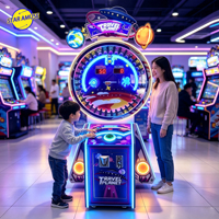 STARAMUSE-Balle tournante rotative pour 2 joueurs, jeu anglais, équipement de ville, planètes, grand plateau tournant