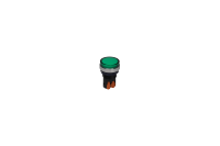 RY22SA1Z1-P/C220V/A 22mm en plastique plat couleur unique interrupteur à bouton-poussoir à insertion rapide 15A Max. 220V/24V avec voyants lumineux