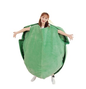 可穿戴龟壳枕头毛绒乌龟毛绒动物装扮坐垫床圣诞万圣节服装 - Product Image 1