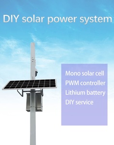 ชุดระบบพลังงานแสงอาทิตย์ SIY SIY-100W60A-03x สำหรับงานก่อสร้าง 100W60Ah พร้อมระบบ MPPT โมโน สำหรับกล้องวงจรปิด 12V IP66 กันน้ำ - Product Image 6