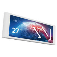 Écran LCD secondaire IPS magnétique de 6,86 pouces pour PC, vertical/horizontal, pour la surveillance des statistiques de température interne des boîtiers de jeu DIY