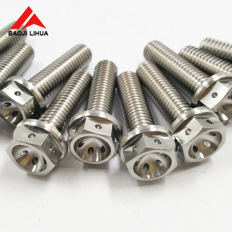 Gr5 m6 m8 m10 titanium bolts motorcycle screw and nut