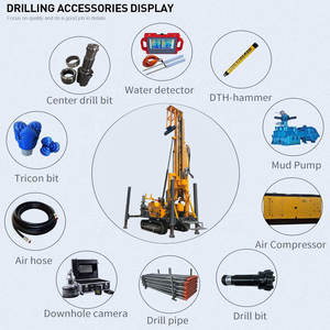 JDL-350 carotaggio meccanico con pompa 220V per carotaggio di esplorazione geologica carotaggio - Product Image 6