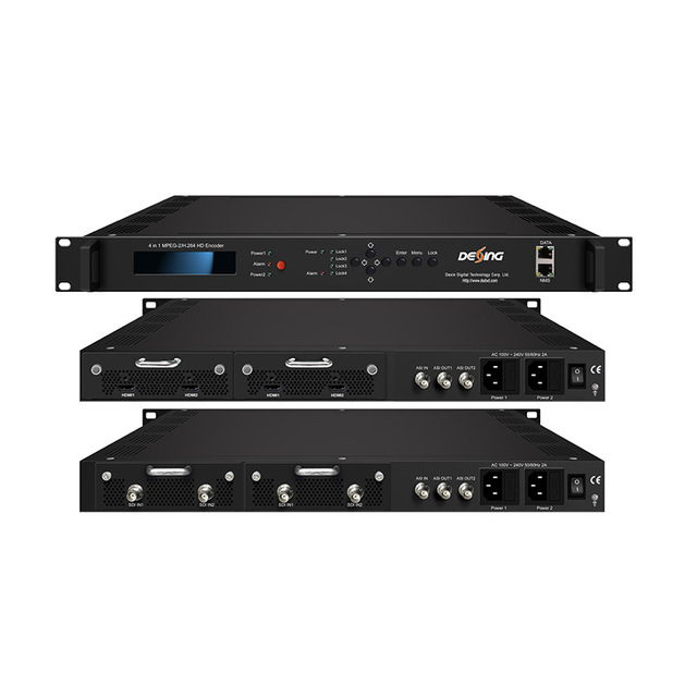 H.264 HD Encoder NDS Model Video Encoding Equipment for Cable TV Satellite Terrestrial Digital TV China