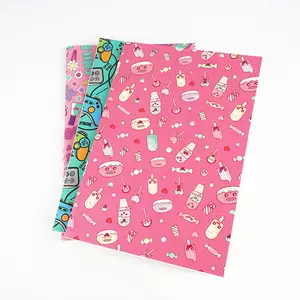 Designer Eco Friendly Custom Made Full Color Recycled Paper Dot Matrix Writing Journal With Band