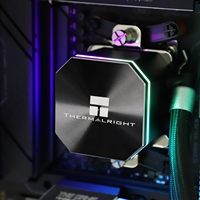 FROZEN Edge 360 Refroidisseur d'eau CPU liquide noir blanc avec ventilateur PWM de 120mm Spécifications de rangée froide noire de 360mm Thermalright