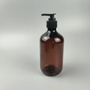 Vide <span class=keywords><strong>Bosto</strong></span> 500ML givré ambre douche shampooing Lotion bouteille/rechargeable distributeur bouteille voyage emballage cosmétique conteneur - Product Image 6