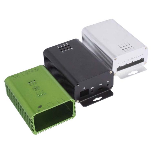 Shenzhen Professional Manufacturer Factory Price Custom 6063 Extruded Anodized Aluminum Enclosure Power Amplifier Case