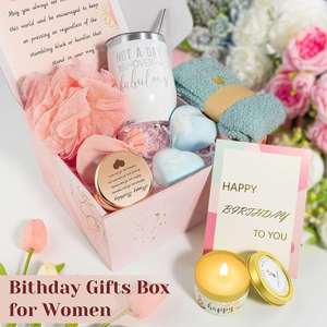 Paniers-cadeaux de bain relaxants pour elle, maman, sœur, amies, vente en gros, meilleur coffret cadeau de soin, cadeaux de rétablissement pour femmes - Product Image 6