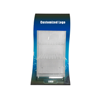 Usine de gros personnalisé accrocheur magasin de fumée bouteille d'huile CBD acrylique vitrine