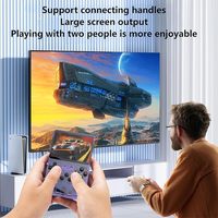 Console de jeu portable rétro R36s avec mémoire intégrée de 64 Go, plus de 15 000 jeux, système Linux portable, émulateur, manette sans fil, Wi-Fi