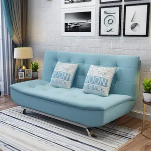 인기있는 디자인 현대 저렴한 3 인승 현대 소파 라운지 홈 funiture 패브릭 침대 블루 거실 소파