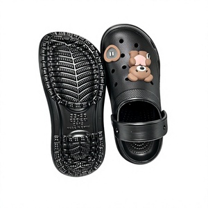 Sabots de jardin en EVA souples et durables, talon de 7 cm, imperméables, antidérapants, pour l'extérieur, avec trous de décoration DIY, vente en gros - Product Image 1