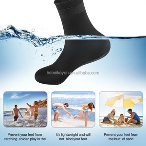 Chaussettes de sport en néoprène pour la natation et le <span class=keywords><strong>surf</strong></span> Chaussures de plage imperméables Chaussettes de plongée anti-coupure de 3mm d'épaisseur - Product Image 6