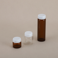 Botol Kaca Pompa Kosong Bentuk Silinder Kemasan Custom 5ml 10ml 30ml