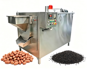 Machine à cuire les noix à faible consommation d'énergie, torréfacteur rotatif automatique silencieux pour pistaches, noisettes et graines de tournesol - Product Image 1