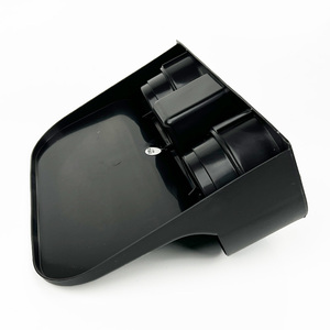 Consola de bolsillo lateral de PP, bolsillo lateral, <span class=keywords><strong>Beige</strong></span>, negro, 2 uds., portavasos para coche, organizador de asiento delantero automático, soporte para teléfono móvil - Product Image 6
