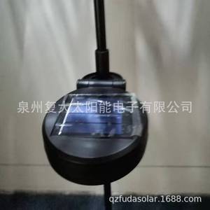 Solar Garden Light Triple Glass <b>Ball</b> <b>LED</b> Iron Stake Water Resistant Outdoor Decor - Product Image 4