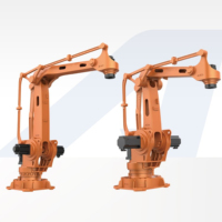 Robot Paletizador Eficiente de 4 Ejes con Alcance de 3155 mm y Carga Útil de 180 kg para Apilado Automático de Cajas con Pinzas
